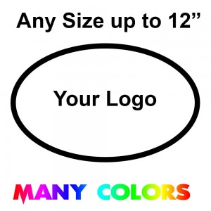 Custom Logo Sticker - Vinyl Die Cut Decals Your Company Business Logo ANY COLOR   222344462509